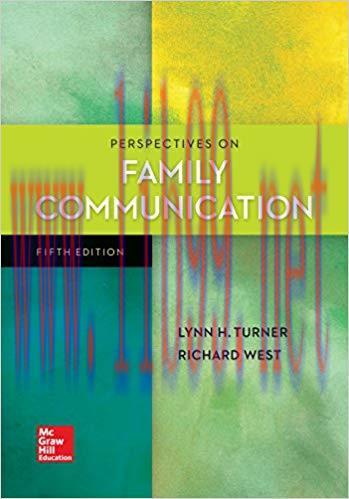 Perspectives on Family Communication 5th Edition,