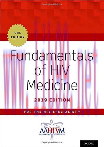 [AME]Fundamentals of HIV Medicine 2019: CME Edition (PDF)