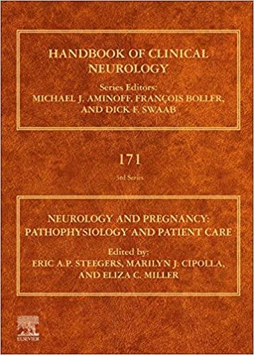 Neurology and Pregnancy Pathophysiology and Patient Care(Handbook of Clinical Neurology 171)