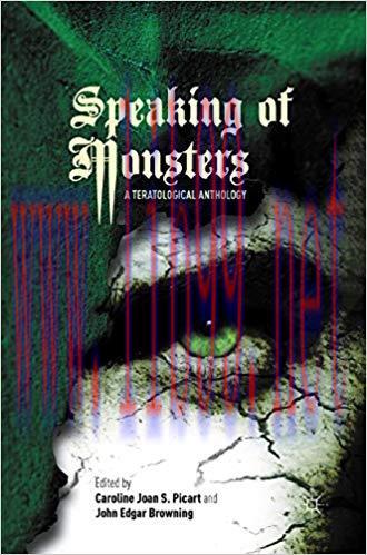 Speaking of Monsters: A Teratological Anthology 2012 Edition,