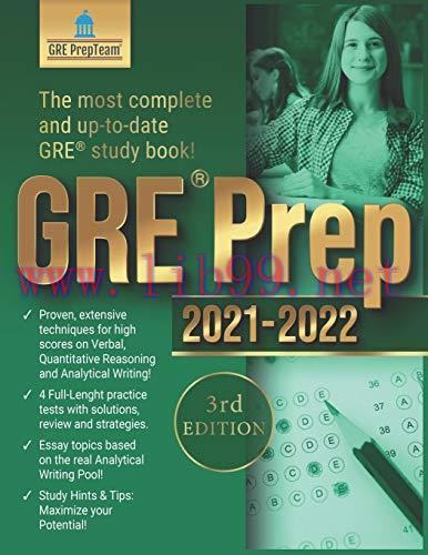 [FOX-Ebook]GRE Prep 2021-2022 3rd Edition: 4 Complete Practice Test + Review & Techniques + Pro...