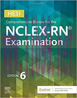[AME]HESI Comprehensive Review for the NCLEX-RN Examination, 6th Edition (Original PDF)