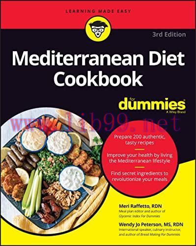 [AME]Mediterranean Diet Cookbook For Dummies, 3rd Edition (Original PDF)