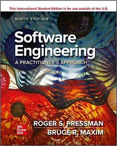Software Engineering A Practitioner&rsquo;s Approach 9th Edition