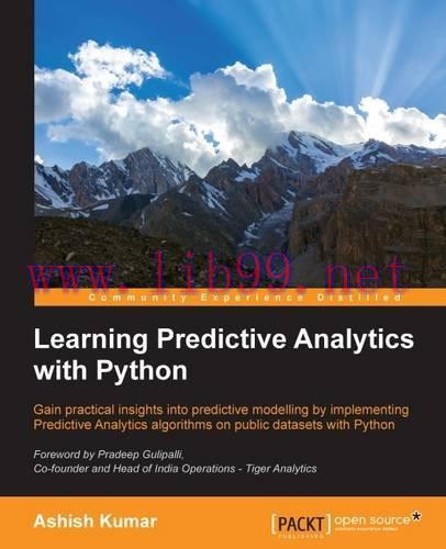 [FOX-Ebook]Learning Predictive Analytics with Python