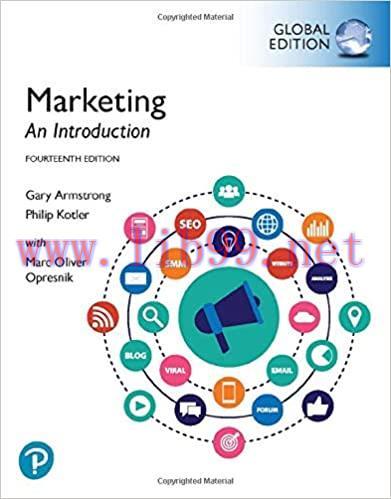 Solution Manual for Marketing: An Introduction, Global Edition 14th Edition by Gary Armstrong
