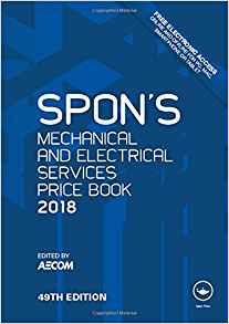Spons Mechanical and Electrical Services Price Book 2018
