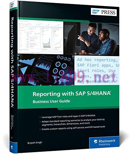 [FOX-Ebook]Reporting with SAP S/4HANA: Business User Guide