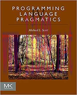Programming Language Pragmatics 4th Edition,
