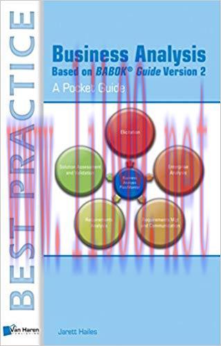 (PDF)Business Analysis Based on BABOK&reg; Guide Version 2 &ndash; A Pocket Guide 1st Edition