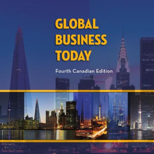 Global Business Today 4th Canadian Edition by Hill