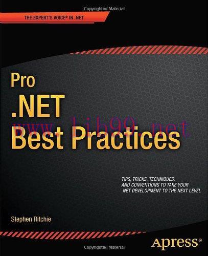 [FOX-Ebook]Pro .NET Best Practices