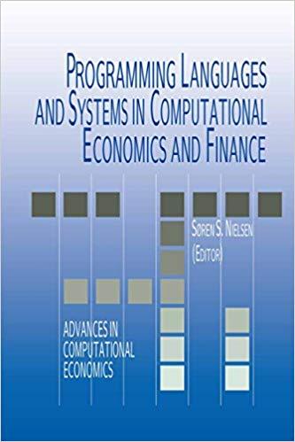 (PDF)Programming Languages and Systems in Computational Economics and Finance (Advances in Comp...