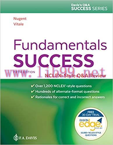[AME]Fundamentals Success: NCLEX&reg;-Style Q&A Review (Davis's Q&A Success), 5th Edition (Original...