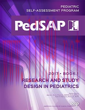 [AME]PEDSAP 2017 Book 1 Research and Study Design in Pediatrics (Original PDF)