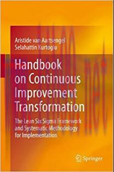 (PDF)Handbook on Continuous Improvement Transformation: The Lean Six Sigma Framework and System...