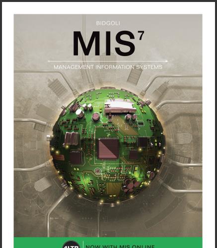 (Test Bank)MIS,7th Edition by Hossein Bidgoli.zip