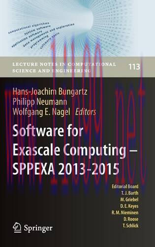 [FOX-Ebook]Software for Exascale Computing - SPPEXA 2013-2015