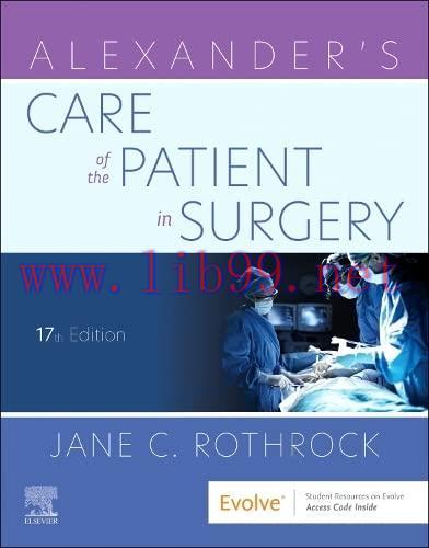[AME]Alexander's Care of the Patient in Surgery, 17th edition (Original PDF)
