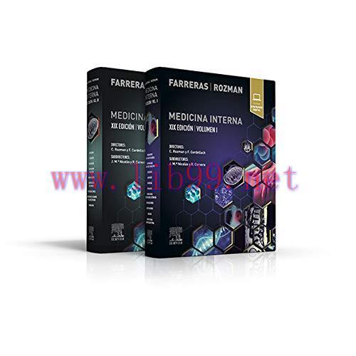 [AME]Farreras Rozman. Medicina Interna (19&ordf; ed.) (Spanish Edition) (True PDF + ToC + Index)