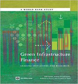 (PDF)Green Infrastructure Finance (World Bank Studies)