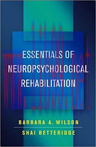 (PDF)Essentials of Neuropsychological Rehabilitation 1st Edition