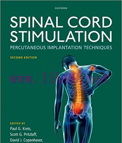 [PDF]Spinal Cord Stimulation Percutaneous Implantation Techniques 2nd Edition