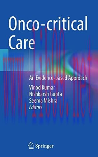 [AME]Onco-critical Care: An Evidence-based Approach (Original PDF)
