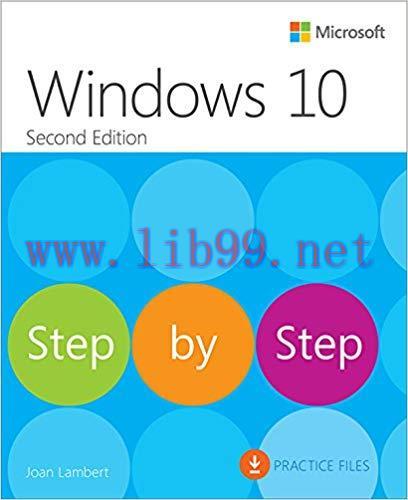 Windows 10 Step by Step 2nd Edition,