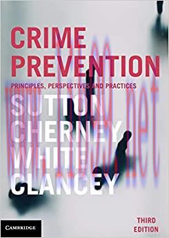 (PDF)Crime Prevention: Principles, Perspectives and Practices