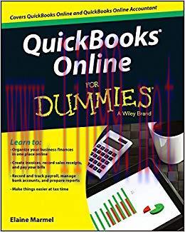 QuickBooks Online For Dummies (For Dummies Series) 1st Edition