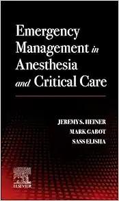 [AME]Emergency Management in Anesthesia and Critical Care (Original PDF)