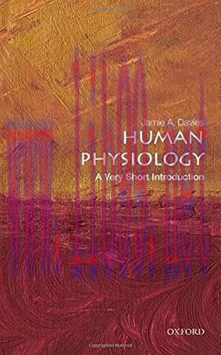 [AME]Human Physiology: A Very Short Introduction (Original PDF)