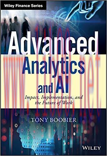 (PDF)Advanced Analytics and AI: Impact, Implementation, and the Future of Work (Wiley Finance) ...