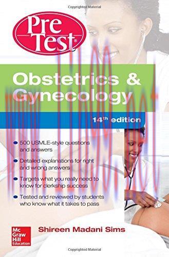 [AME]Obstetrics And Gynecology PreTest Self-Assessment And Review, 14th Edition (Original PDF)