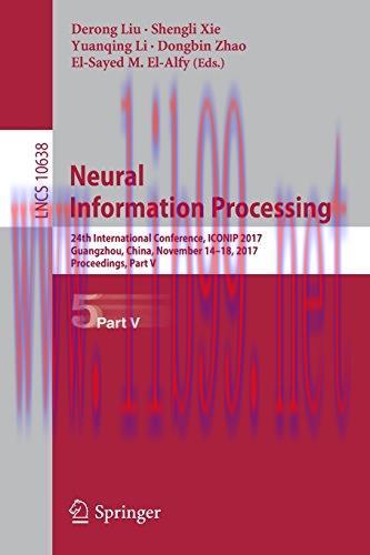 [FOX-Ebook]Neural Information Processing, Part V