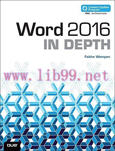 [FOX-Ebook]Word 2016 In Depth