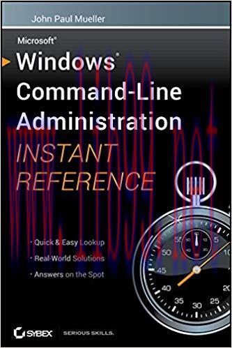 Windows Command Line Administration Instant Reference 1st Edition,