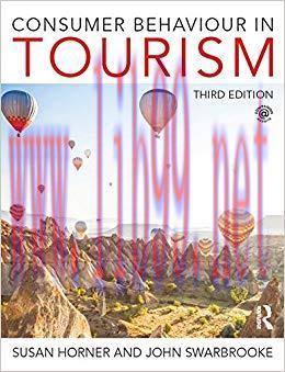 Consumer Behaviour in Tourism