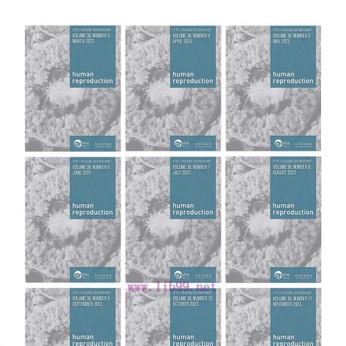 [AME]Human Reproduction 2023 Full Archives (True PDF)