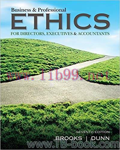 (PDF)Business & Professional Ethics 7th Edition by Leonard J. Brooks