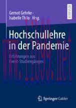 [PDF]Hochschullehre in der Pandemie: Erfahrungen aus Event-Studieng&auml;ngen
