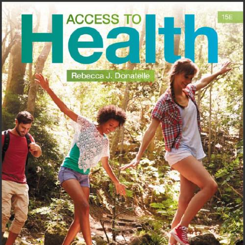 (Test Bank)Access to Health 15th Edition by Rebecca J. Donatelle.zip