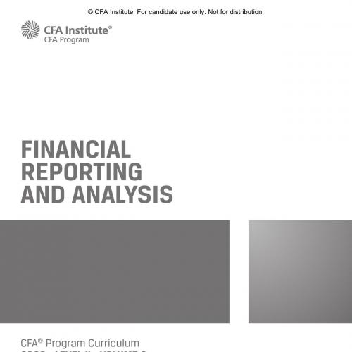 2020 CFA Program Curriculum Level 2, Volume 2 by CFA Institute