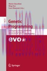 [PDF]Genetic Programming: 27th European Conference, EuroGP 2024, Held as Part of EvoStar 2024, ...
