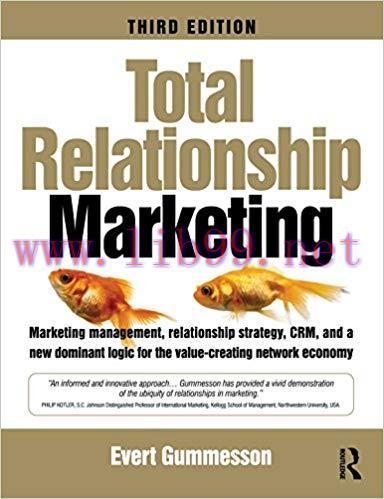 (PDF)Total Relationship Marketing 3rd Edition