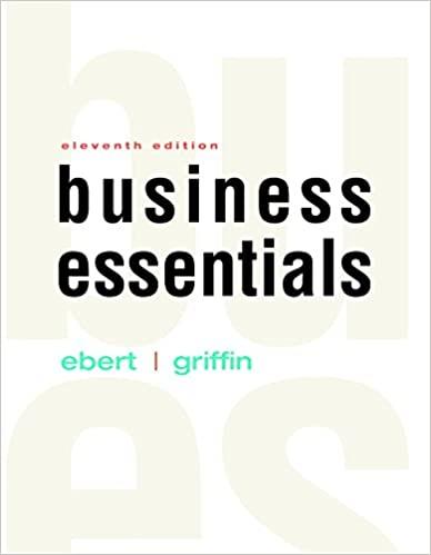 (Test Bank)Business Essentials 11th Edition by Ricky W. Griffin.zip