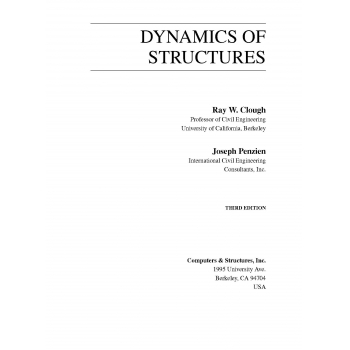 Dynamics of Structures