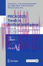 [PDF]PRICAI 2023: Trends in Artificial Intelligence: 20th Pacific Rim International Conference ...