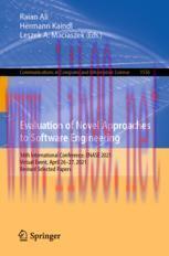 [PDF]Evaluation of Novel Approaches to Software Engineering: 16th International Conference, ENA...
